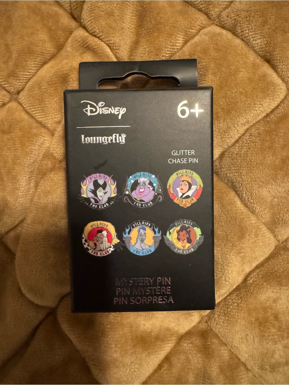 Loungefly Disney Villains Fan Club Blind Box Enamel Pin